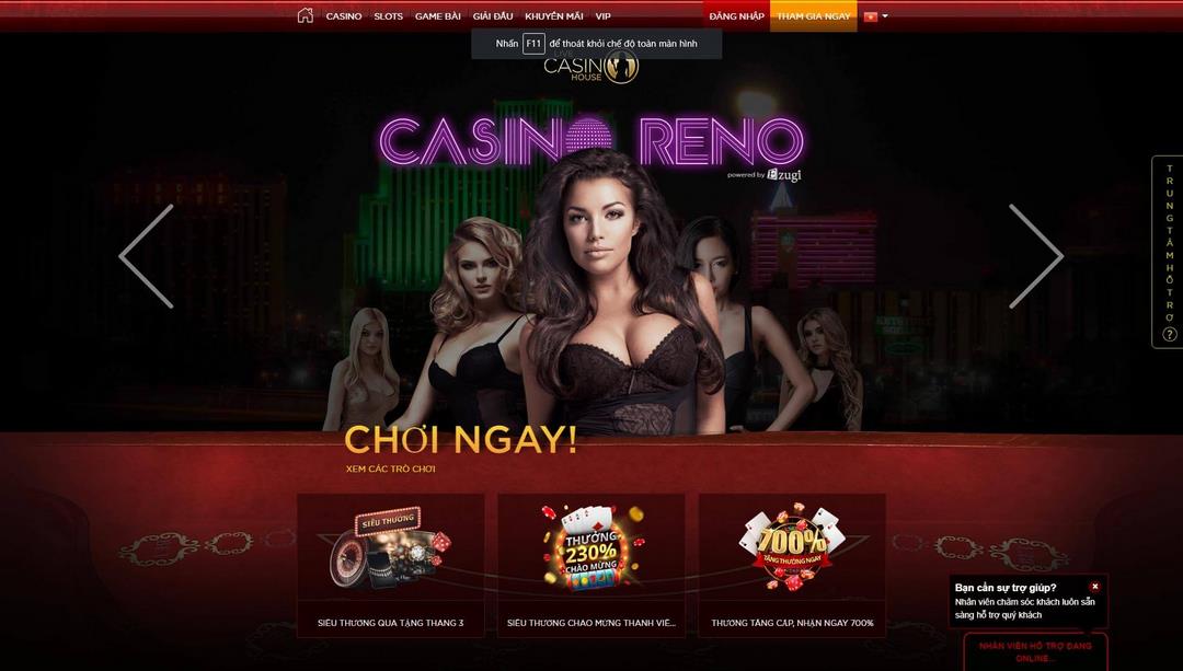 Giới thiệu nhà cái Live Casino House