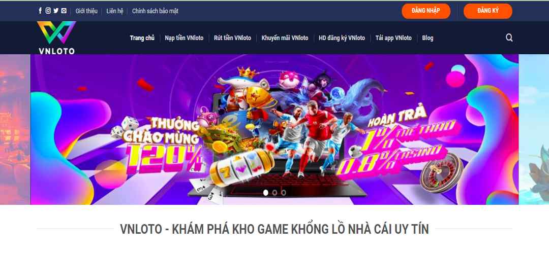 VNLOTO - Nhà cái lô đề online uy tín hàng đầu Việt Nam